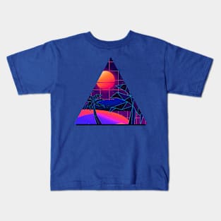 80s Triangle Kids T-Shirt